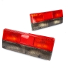 Фонари задние две полосы красно-тонированные ВАЗ 2105, 2107