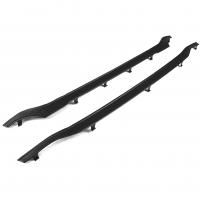 Зимняя защита радиатора "ЯрПласт" нижняя Лада Икс-рей (черная шагрень)