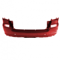 Бампер задний оригинальный под датчики парковки "ППИ" Лада Гранта лифтбек 2191 (Бургундия 117)