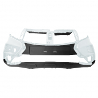 Бампер передний оригинальный под ПТФ "ППИ" Лада Икс-рей Кросс (Ледниковый 221)