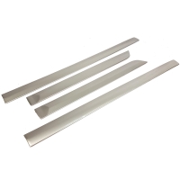 Молдинги дверей (4 шт) "Тюн-Авто" Лада Гранта ФЛ, Гранта Кросс (окрашенные)