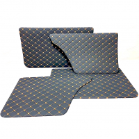 Обивки дверей (карты) (эко-кожа) "Ромбы" ВАЗ 2101-2107