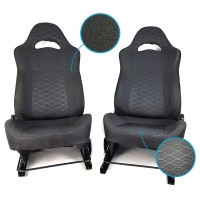 Сиденья анатомические Рекаро Трек без обогрева Лада Нива 4х4 21213, 21214