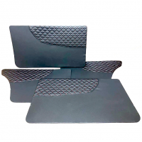 Обивки дверей (карты) (пластик с эко-кожей) "Соты" ВАЗ 2101-2107