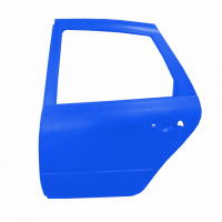 Задняя Оригинальная дверь левая Лада Гранта лифтбек ВАЗ 2191 (Голубая Планета 418)