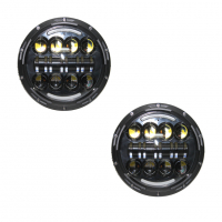 Светодиодные фары "BestPartner" "HP-HLD-007" Лада Нива 4х4, ВАЗ 2101, 2102 (pg1793)