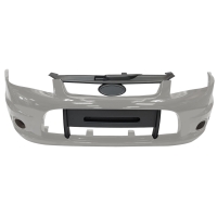 Бампер передний под ПТФ Лада Калина Спорт (Мускат 620)