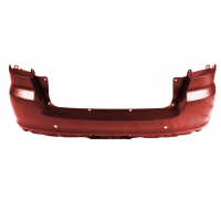 Бампер задний оригинальный под датчики парковки "ППИ" Лада Гранта лифтбек 2191 (Красный перец 106)