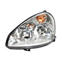 Фара передняя (левая) "LECAR" Лада Приора-2 (белая) (LECAR014061003)