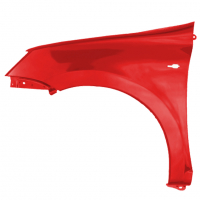 Крыло переднее (пластиковое) левое "АвторитетПласт" Лада Гранта, Калина-2 (окрашенное)