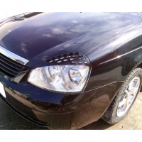 Реснички фар "Соты" Лада Приора (окрашенные)