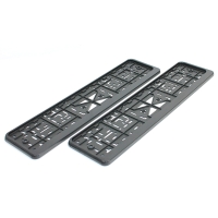 Рамки номерного знака (пластик) "Дельта ПРО" "Стандарт"