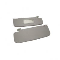 Солнцезащитные козырьки с зеркалом (серые) Лада Калина