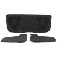 Полка с тканевыми вставками (без боковин, 6x9) "VS-avto" Лада Калина (хэтчбек)