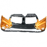 Бампер передний оригинальный под ПТФ "ППИ" Лада Икс-рей Кросс (Янтарь 248)
