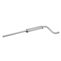 Резонатор (глушитель дополнительный) с бочкой ВАЗ 2108, 2109, 21099 (под стандарт) (под катализатор с проставкой) (21084120002081)