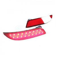 Катафоты светодиодные заднего бампера (двухрежимные) Лада Приора-2