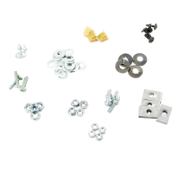 Комплект крепления переднего бампера, балки бампера, решетки радиатора Лада Калина-1