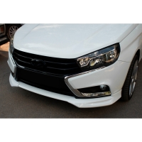 Клыки переднего бампера "ASM" Лада Веста (окрашенный)