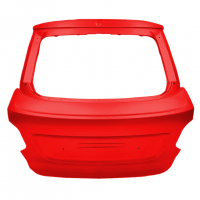 Оригинальная дверь (крышка) багажника без отверстия под стеклоочиститель Лада Гранта ФЛ лифтбек (Сердолик 195)