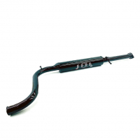 Резонатор (глушитель дополнительный) с бочкой "STINGER SPORT" Лада Калина, Калина-2, Гранта, Датсун (под паук)