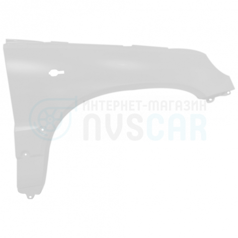 Крыло переднее правое "Тольятти" Шевроле Нива с/о (Белое облако 240)