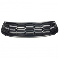 Решетка радиатора Ячейки Лада Икс-рей Кросс (черная матовая)