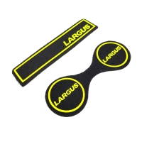 Коврики тоннеля пола с неоновым логотипом "Largus" (салатовые) (pg3689)