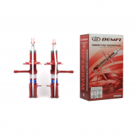 Комплект передних стоек "DEMFI" "Премиум" ВАЗ 2108-099, 2113-15 (газонаполненные, с занижением -30 мм)