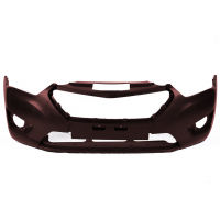 Бампер передний оригинальный под ПТФ "ППИ" Датсун ми-ДО, он-ДО Рестайлинг (Лава 137)