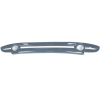 Нижняя решетка переднего бампера 2 лопасти под 1 комплект ПТФ Лада Приора (окрашенная)