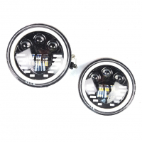 Светодиодные фары "BestPartner" "HP-HLD-040" Лада Нива 4х4, ВАЗ 2101, 2102 (pg2519)