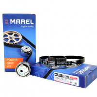 Комплект ГРМ "MAREL MAGNUM" Лада Гранта, Калина-2, Ларгус, Датсун (8кл.) (металлический ролик) дв. 11189, 21116 (MKR007)