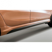 Пластиковые пороги "ЮролТюнинг" Лада Икс-рей (окрашенные)