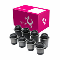 Комплект шарниров рычагов передней подвески "БелМаг" в сборе Лада Нива 4х4 (верхние 4 шт. нижние 4 шт.)