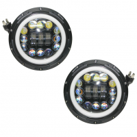 Светодиодные фары "BestPartner" "HP-HLD-08/01" Лада Нива 4х4, ВАЗ 2101, 2102 (pg1795)