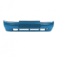 Бампер передний под ПТФ "Кампласт" ВАЗ 2110, 2111, 2112 (Изумруд 385)