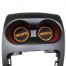 Коврики тоннеля пола с неоновым логотипом "Vesta CVT" (оранжевые) (pg3685)
