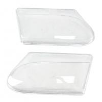 Стекла (рассеиватели) передних фар (комплект) ВАЗ 2113, 2114, 2115 (белые)