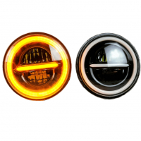 Светодиодные фары "BestPartner" "HP-HLD-10/01" Лада Нива 4х4, ВАЗ 2101, 2102 (pg2523)