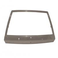 Оригинальная дверь (крышка) багажника ВАЗ 2108, 2109, 2113, 2114 с отверстиями (Черный жемчуг 513)