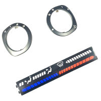 Шкалы-символы панели приборов для ВАЗ 2113, 2114, 2115