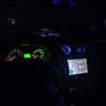 Сопла воздуховодов (дефлекторы) в стиле AMG (с RGB пультом, черный лак) Лада Гранта, Ларгус, Датсун (4шт)