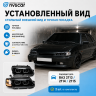 Фары передние с 4-мя LED линзами BMW NEW, ангельскими глазками ВАЗ 2113, 2114, 2115 (черные, тонированные)