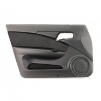 Обивки дверей "ЛЮКС-2" "Ромбы" (эко-кожа с одинарной строчкой) ВАЗ 2110, 2111, 2112