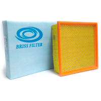 Фильтр воздушный "BRISS FILTER" ВАЗ 2107, 2108-15, Калина, Гранта, Приора, Нива 4х4, Шевроле Нива, Тревел (инжектор) (BFA-201)