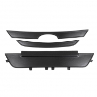 Комплект зимней защиты радиатора "ЯрПласт" Лада Ларгус до 2019 г.в. (черная шагрень)