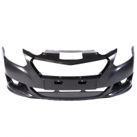 Бампер передний под ПТФ "Кампласт" Датсун он-ДО (неокрашенный)