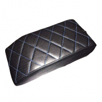 Чехол на подлокотник "Аламар" (эко-кожа с перфорацией с одинарной строчкой) "Ромбы" ВАЗ 2107, 2108-099, 2113-15