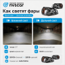 Фары передние BI-LED 2.5 Лада Калина (хром)
